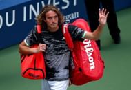 Tsitsipas fell in the first round to Rublev